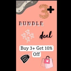 Buy 3+ Get 10% Off!!!